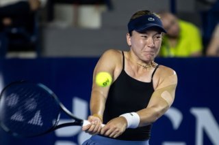 Lulu Sun a été battue en finale à Monterrey samedi soir KEYSTONE/EPA/MIGUEL SIERRA